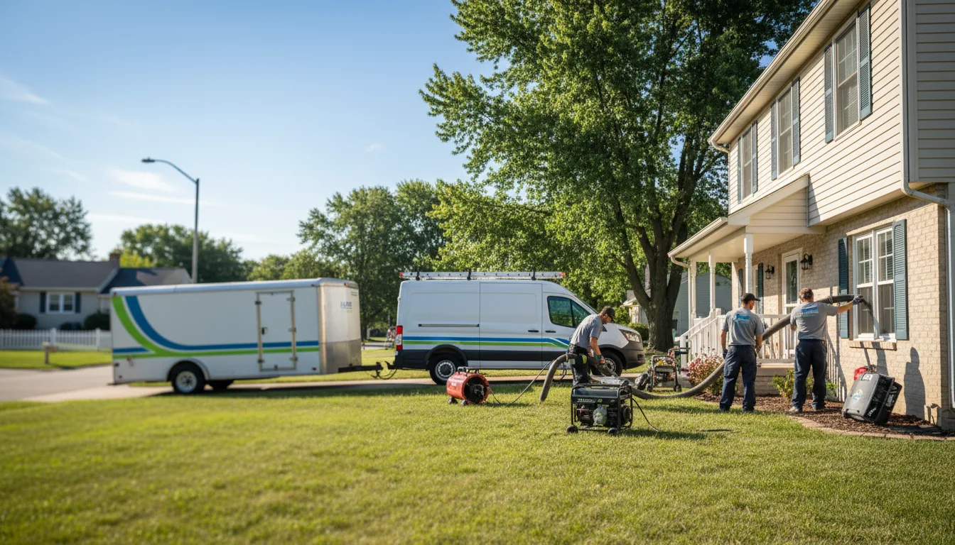 Flooded Basement Restoration And Cleanup With Repair in Fort Bridger, WY near me